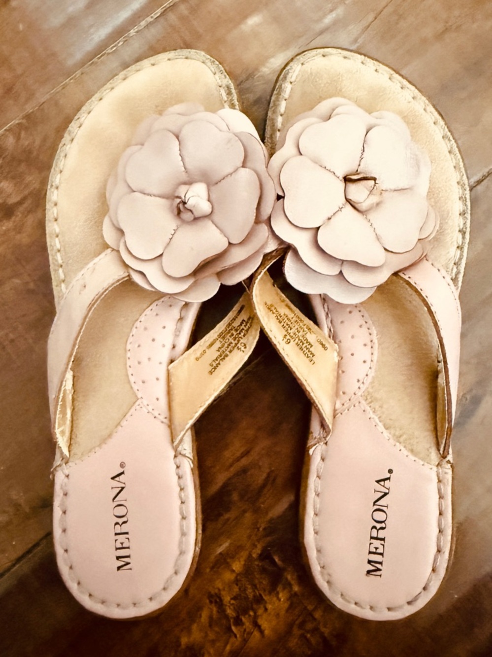 Merona Women's Pink Floral Sandals